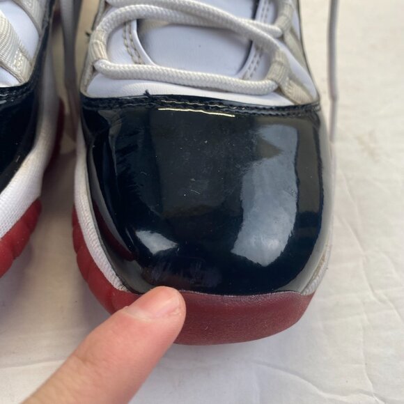 Size 6 Y  Nike Air Jordan 11 Low Concord Bred 528896-160 Boys Athletic Shoes